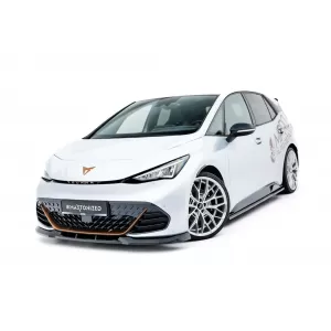 Maxton Design spoiler set suitable for side skirts, front, rear bumper and trunk of Cupra Born after 2021, Gloss Black-image-6349572