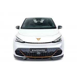 Maxton Design spoiler set suitable for side skirts, front, rear bumper and trunk of Cupra Born after 2021, Gloss Black-image-6349574