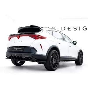 Maxton Design version 1 spoiler set suitable for side skirts, front, rear bumper and trunk of Cupra Formentor after 2024, Gloss Black-image-6349604