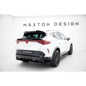 Maxton Design version 1 spoiler set suitable for side skirts, front, rear bumper and trunk of Cupra Formentor after 2024, Gloss Black-image-6349605