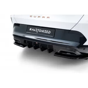 Maxton Design version 1 spoiler set suitable for side skirts, front, rear bumper and trunk of Cupra Formentor after 2024, Gloss Black-image-6349610
