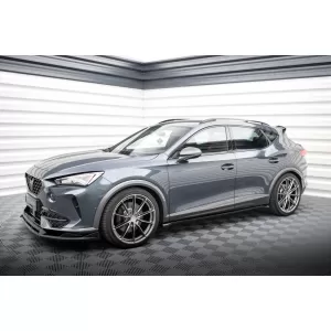 Maxton Design spoiler set suitable for side skirts, front, rear bumper and trunk of Cupra Formentor VZ 2020-2024, Gloss Black-image-6349632