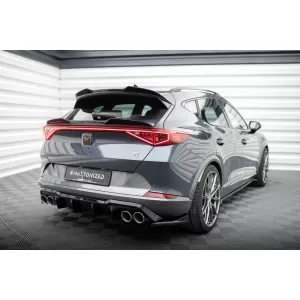 Maxton Design spoiler set suitable for side skirts, front, rear bumper and trunk of Cupra Formentor VZ 2020-2024, Gloss Black-image-6349633