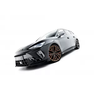 Maxton Design version 1 spoiler set suitable for side skirts, front, rear bumper and trunk of Cupra Leon ST after 2024, Gloss Black-image-6349660