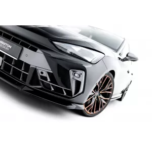 Maxton Design version 2 spoiler set suitable for side skirts, front, rear bumper and trunk of Cupra Leon ST after 2024, Gloss Black-image-6349692