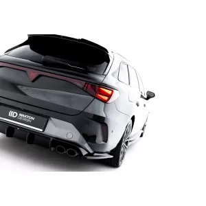 Maxton Design version 2 spoiler set suitable for side skirts, front, rear bumper and trunk of Cupra Leon ST after 2024, Gloss Black-image-6349694