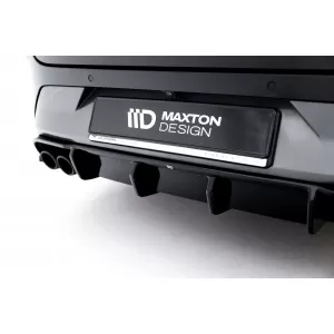 Maxton Design version 2 spoiler set suitable for side skirts, front, rear bumper and trunk of Cupra Leon ST after 2024, Gloss Black-image-6349695
