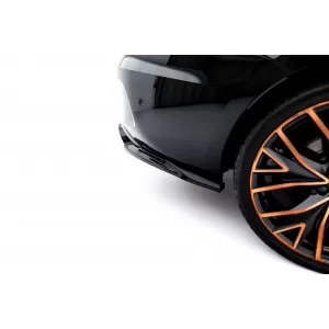 Maxton Design version 2 spoiler set suitable for side skirts, front, rear bumper and trunk of Cupra Leon ST after 2024, Gloss Black-image-6349697