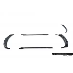 Maxton Design spoiler set suitable for side skirts, front, rear bumper and trunk of Cupra Tavascan after 2023, Gloss Black-image-6349702