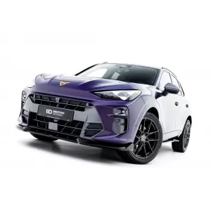 Maxton Design Version 1 Spoiler-Set geeignet für Seitenschweller, Frontstoßstange, Heckstoßstange und Kofferraum des Cupra Terramar nach 2024, Glänzend Schwarz-image-6349736
