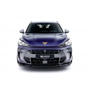 Maxton Design Version 1 Spoiler-Set geeignet für Seitenschweller, Frontstoßstange, Heckstoßstange und Kofferraum des Cupra Terramar nach 2024, Glänzend Schwarz-image-6349739