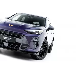 Maxton Design Version 1 Spoiler-Set geeignet für Seitenschweller, Frontstoßstange, Heckstoßstange und Kofferraum des Cupra Terramar nach 2024, Glänzend Schwarz-image-6349746