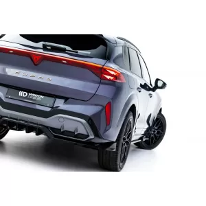 Maxton Design Version 1 Spoiler-Set geeignet für Seitenschweller, Frontstoßstange, Heckstoßstange und Kofferraum des Cupra Terramar nach 2024, Glänzend Schwarz-image-6349750