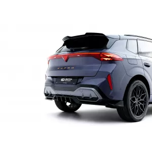 Maxton Design Version 1 Spoiler-Set geeignet für Seitenschweller, Frontstoßstange, Heckstoßstange und Kofferraum des Cupra Terramar nach 2024, Glänzend Schwarz-image-6349751