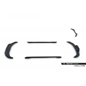 Maxton Design Version 2 Spoiler-Set geeignet für Seitenschweller, Frontstoßstange, Heckstoßstange und Kofferraum des Cupra Terramar nach 2024, Glänzend Schwarz-image-6349759