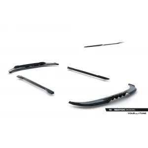 Maxton Design Version 2 Spoiler-Set geeignet für Seitenschweller, Frontstoßstange, Heckstoßstange und Kofferraum des Cupra Terramar nach 2024, Glänzend Schwarz-image-6349761