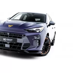 Maxton Design Version 2 Spoiler-Set geeignet für Seitenschweller, Frontstoßstange, Heckstoßstange und Kofferraum des Cupra Terramar nach 2024, Glänzend Schwarz-image-6349773