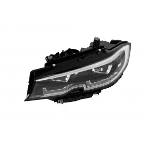 Linker adaptiver LED-Scheinwerfer geeignet für BMW 3er Reihe G20, G21 2018-2020 mit verchromtem Sockel-image-6349779