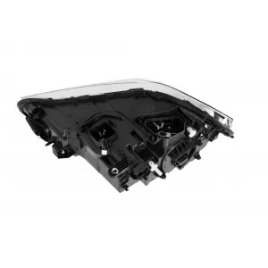 Rechtes LED-Scheinwerfer geeignet für BMW X1 F48 2016-2019 mit Chromverkleidung und schwarzem Sockel-image-6349805