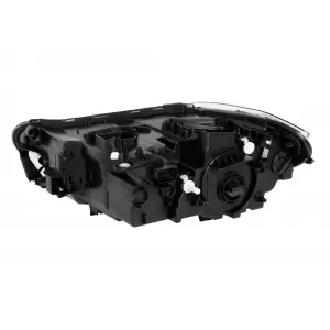 Rechtes LED-Scheinwerfer geeignet für BMW X1 F48 2016-2019 mit Chromverkleidung und schwarzem Sockel-image-6349806