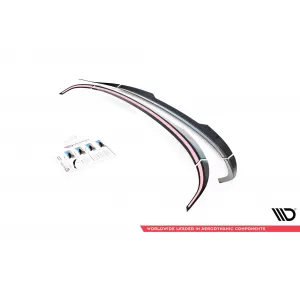 Maxton Design Spoiler-Set geeignet für Seitenschweller, Frontstoßstange, Heckstoßstange und Kofferraum des Dodge Charger RT 2014-2023, Gloss Black-image-6349819