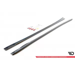 Maxton Design Spoiler-Set geeignet für Seitenschweller, Frontstoßstange, Heckstoßstange und Kofferraum des Dodge Charger RT 2014-2023, Gloss Black-image-6349822