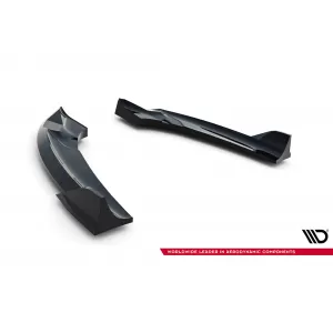 Maxton Design Spoilerset geeignet für Seitenschweller, Front- und Heckstoßstange des Dodge Charger RT Scat Pack Widebody 2019-2023, Hochglanzschwarz-image-6349847