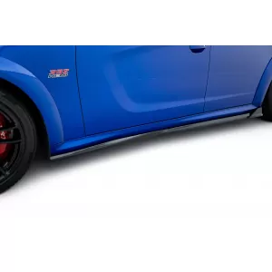Maxton Design Spoilerset geeignet für Seitenschweller, Front- und Heckstoßstange des Dodge Charger RT Scat Pack Widebody 2019-2023, Hochglanzschwarz-image-6349855