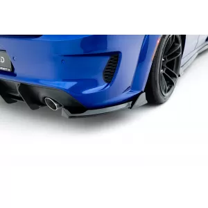 Maxton Design Spoilerset geeignet für Seitenschweller, Front- und Heckstoßstange des Dodge Charger RT Scat Pack Widebody 2019-2023, Hochglanzschwarz-image-6349858