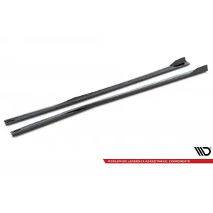 Maxton Design Spoilerset geeignet für Seitenschweller, Front-, Heckstoßstange und Kofferraum des Dodge Charger SRT 2014-2023, Glänzend Schwarz-image-6349865