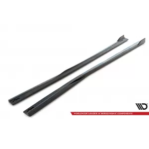 Maxton Design Spoilerset geeignet für Seitenschweller, Front-, Heckstoßstange und Kofferraum des Dodge Charger SRT 2014-2023, Glänzend Schwarz-image-6349866