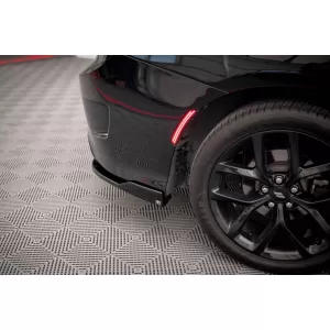 Maxton Design Spoilerset geeignet für Seitenschweller, Front-, Heckstoßstange und Kofferraum des Dodge Charger SRT 2014-2023, Glänzend Schwarz-image-6349878