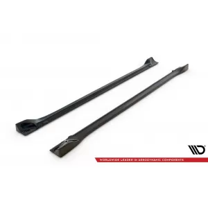 Maxton Design Spoilerset geeignet für Seitenschweller, Front- und Heckstoßstange des Dodge Challenger SRT Hellcat Widebody 2015-2023, Glänzend Schwarz-image-6349883