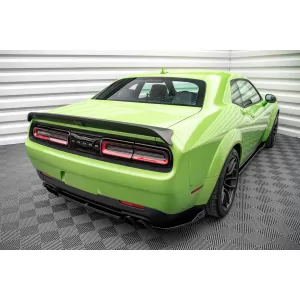 Maxton Design Spoilerset geeignet für Seitenschweller, Front- und Heckstoßstange des Dodge Challenger SRT Hellcat Widebody 2015-2023, Glänzend Schwarz-image-6349893