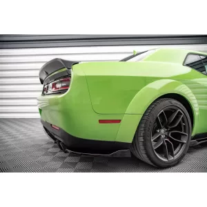 Maxton Design Spoilerset geeignet für Seitenschweller, Front- und Heckstoßstange des Dodge Challenger SRT Hellcat Widebody 2015-2023, Glänzend Schwarz-image-6349899
