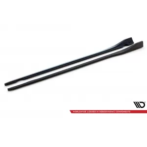 Maxton Design Spoilerset geeignet für Seitenschweller, Front- und Heckstoßstange des Dodge Challenger GT 2014-2023, Glänzend Schwarz-image-6349903