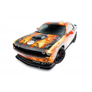 Maxton Design Spoilerset geeignet für Seitenschweller, Front- und Heckstoßstange des Dodge Challenger GT 2014-2023, Glänzend Schwarz-image-6349911