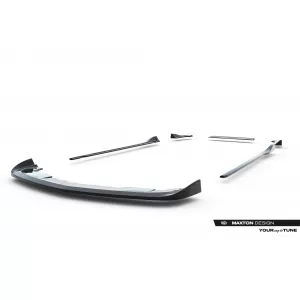 Maxton Design Spoilerset geeignet für Seitenschweller, Front-, Heckstoßstange und Kofferraum des Dodge Challenger RT 2014-2023, Glänzend Schwarz-image-6349923