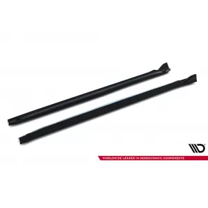 Maxton Design Spoilerset geeignet für Seitenschweller, Front-, Heckstoßstange und Kofferraum des Abarth 500e nach 2023, Glänzend Schwarz-image-6349939
