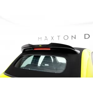 Maxton Design Spoilerset geeignet für Seitenschweller, Front-, Heckstoßstange und Kofferraum des Abarth 500e nach 2023, Glänzend Schwarz-image-6349954