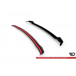 Maxton Design Spoilerset geeignet für Seitenschweller, Front-, Heckstoßstange und Kofferraum des Ford Explorer XLT 2019-2024, Glänzend Schwarz-image-6349963