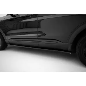 Maxton Design Spoilerset geeignet für Seitenschweller, Front-, Heckstoßstange und Kofferraum des Ford Explorer XLT 2019-2024, Glänzend Schwarz-image-6349970