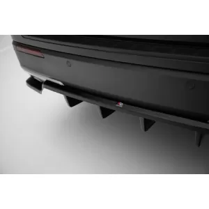 Maxton Design Spoilerset geeignet für Seitenschweller, Front-, Heckstoßstange und Kofferraum des Ford Explorer XLT 2019-2024, Glänzend Schwarz-image-6349973