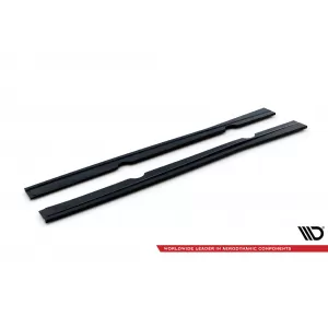 Maxton Design Version 1 Spoiler-Set geeignet für Seitenschweller, Front-, Heckstoßstange und Kofferraum des Ford Fiesta ST 2013-2017, Glänzend Schwarz-image-6349979