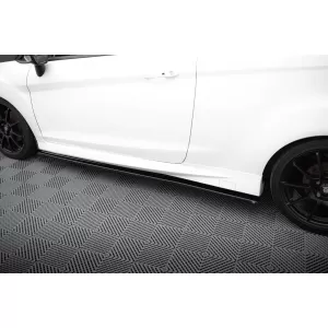 Maxton Design Version 1 Spoiler-Set geeignet für Seitenschweller, Front-, Heckstoßstange und Kofferraum des Ford Fiesta ST 2013-2017, Glänzend Schwarz-image-6349991