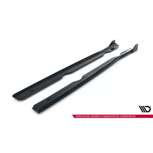 Maxton Design Version 3 Spoiler-Set geeignet für Seitenschweller, Front-, Heckstoßstange und Kofferraum des Ford Fiesta ST 2013-2017, Glänzend Schwarz-image-6350020