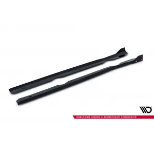 Maxton Design Version 3 Spoiler-Set geeignet für Seitenschweller, Front-, Heckstoßstange und Kofferraum des Ford Fiesta ST 2013-2017, Glänzend Schwarz-image-6350021