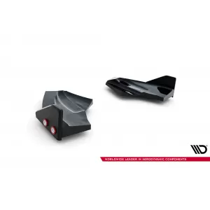 Maxton Design Version 3 Spoiler-Set geeignet für Seitenschweller, Front-, Heckstoßstange und Kofferraum des Ford Fiesta ST 2013-2017, Glänzend Schwarz-image-6350024