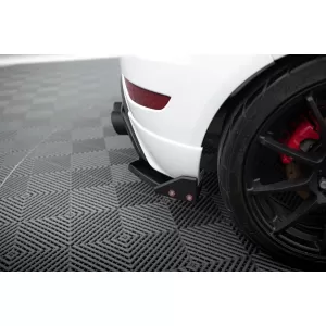 Maxton Design Version 3 Spoiler-Set geeignet für Seitenschweller, Front-, Heckstoßstange und Kofferraum des Ford Fiesta ST 2013-2017, Glänzend Schwarz-image-6350038