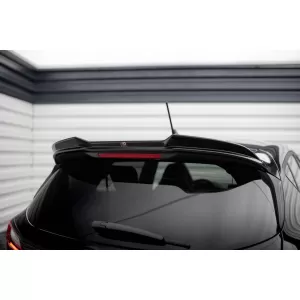 Maxton Design version 1 spoiler set suitable for side skirts, front, rear bumper and trunk of Ford Fiesta ST 2021-2024, Gloss Black